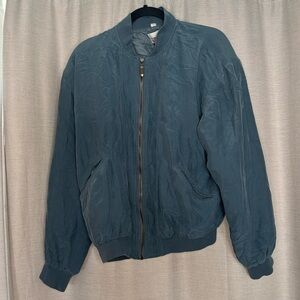 VINTAGE COMMANDER BLUE BOMBER JACKET (S)